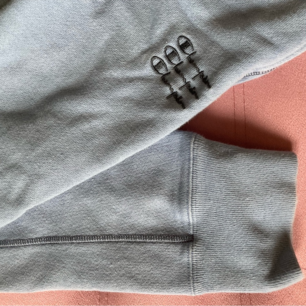 Blue Champion Reverse Weave Sweatshirt